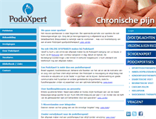 Tablet Screenshot of podoxpert.nl